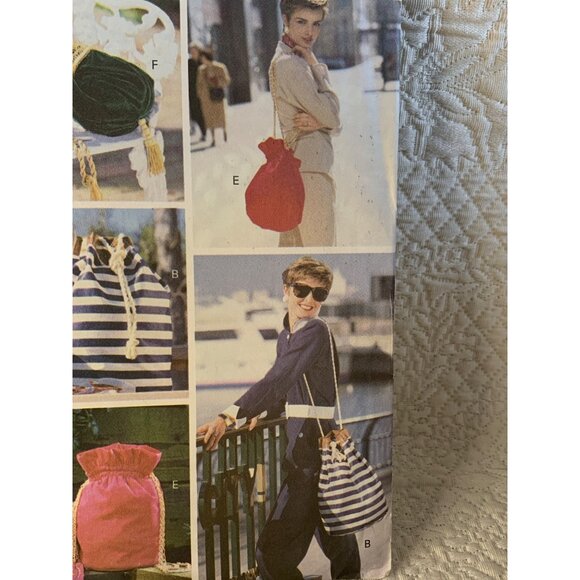 Vogue Misses Handbag Sewing Pattern 8070 - uncut - Picture 2 of 9